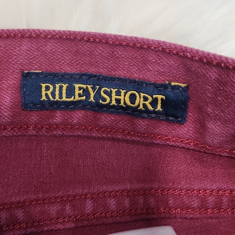 Lucky Brand Maroon Riley Cut Off Shirts - Picture 4 of 5